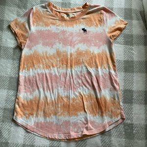 Girls Tie-Dye Abercrombie T-Shirt